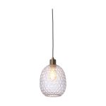 It's about RoMi Pendelleuchte Venice Glas Transparent | Geeignet für 1x E27 